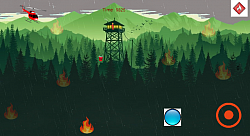 Your A Fire Watch Tower Helicopter Pilot Extinguishing Forest Fires