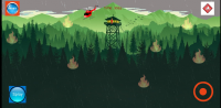 Your A Fire Watch Tower Helicopter Pilot Extinguishing Forest Fires