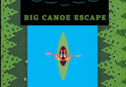 Enjoy the Peaceful Quiet Atmosphere of this Big Canoe Game!